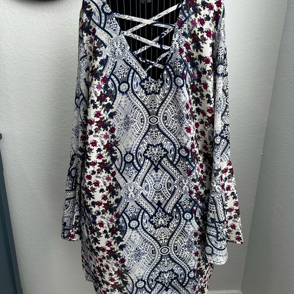 Speechless Charcoal Gray Dress